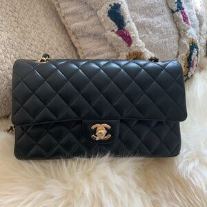 Chanel Caviar Medium Double Flap Lambskin